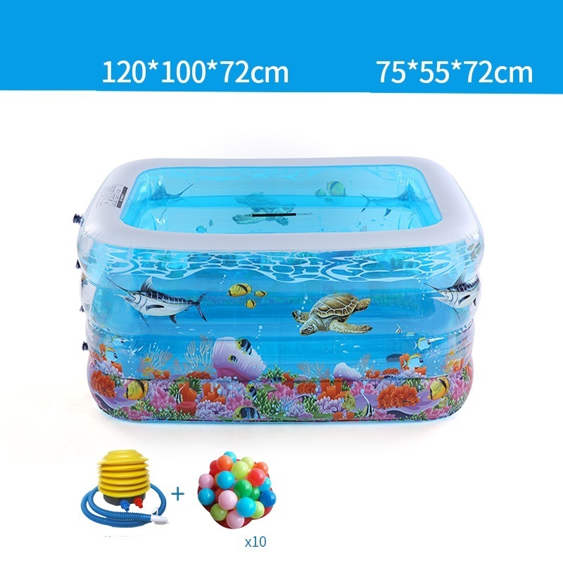 Inflatable Blow Up Baby And Kids Swimming Pool